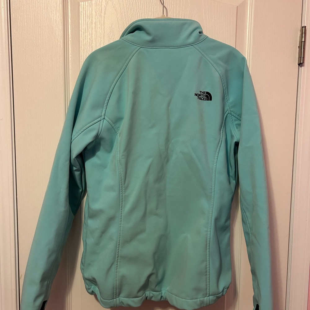 Teal/Bright Blue Northface Jacket - image 2